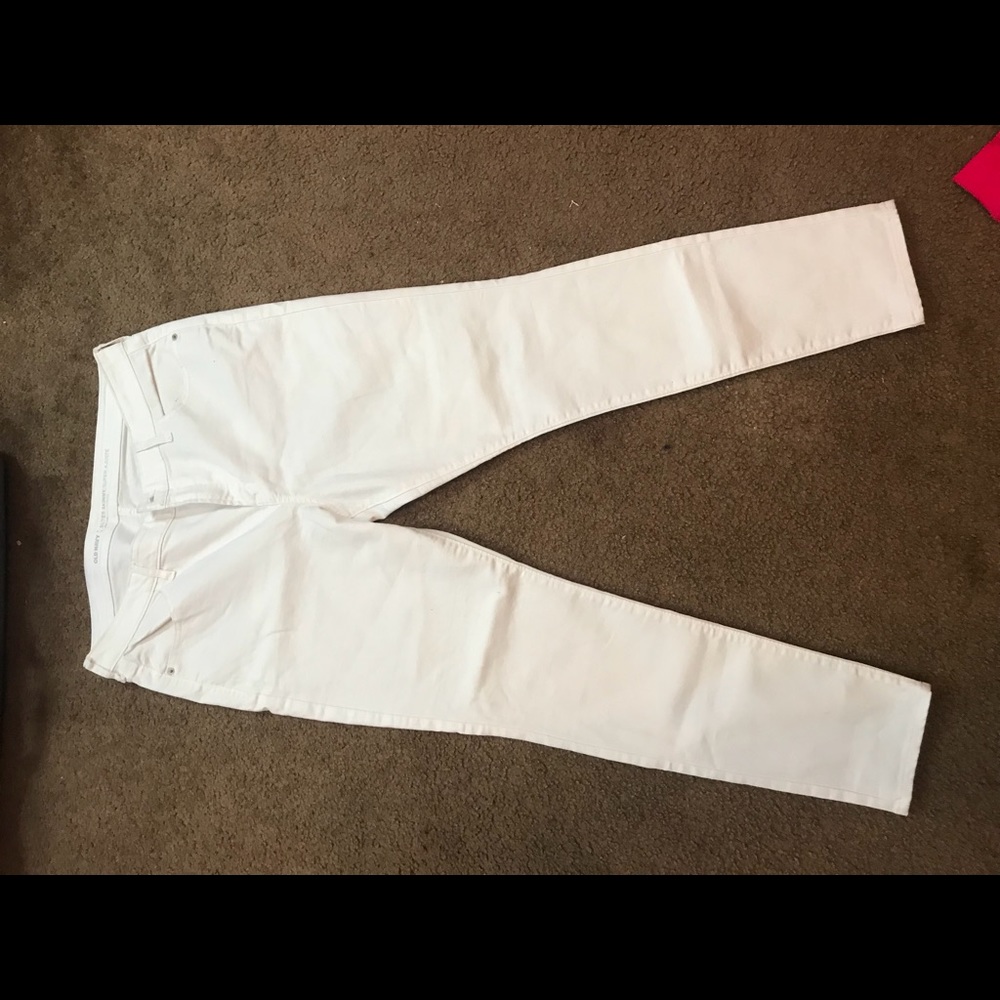 Never worn white jeans